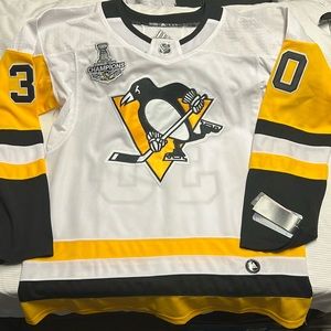 NWT Adidas NHL Jersey peguins murray #30